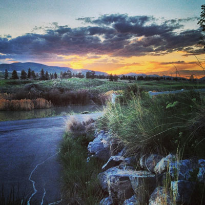 view of the Jordan River